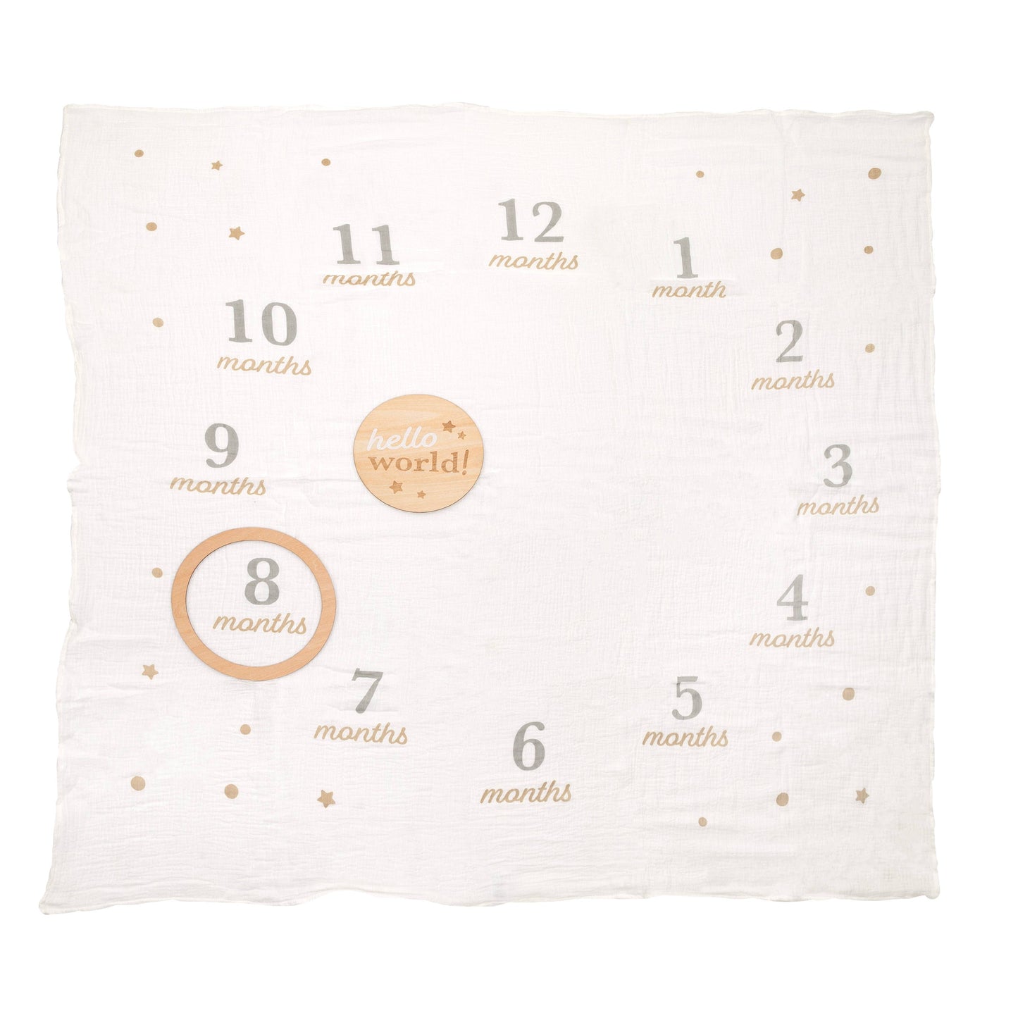 Monthly Milestone Blanket & Photo Prop Kit