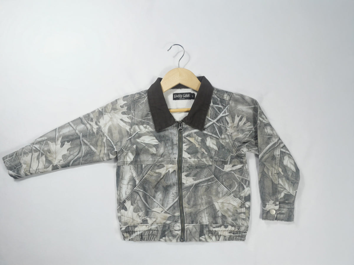 Toddler Camo Denim Jacket