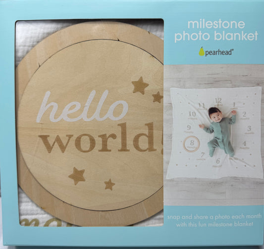 Monthly Milestone Blanket & Photo Prop Kit